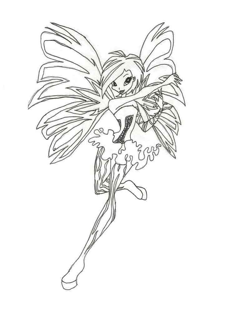 Tecna Winx Coloring Pages Download And Print Tecna Winx Coloring Pages
