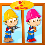 Spot the Difference coloring pages