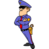 Police Officer coloring pages