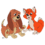 Fox and The Hound coloring pages