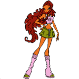 Layla Winx coloring pages