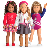 American Girl Doll coloring pages