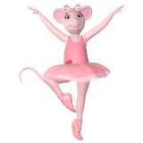 Angelina Ballerina coloring pages