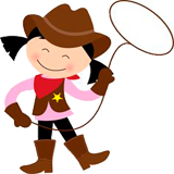 Cowgirl coloring pages