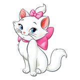 Disney Marie Cat coloring pages