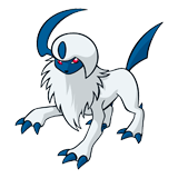 Absol coloring pages