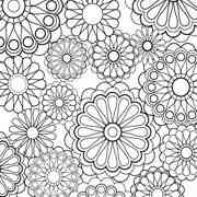 Pattern coloring pages for Adults