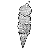 Ice Cream coloring pages