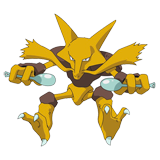 Alakazam coloring pages