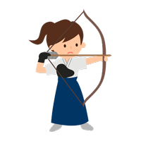 Archery coloring pages