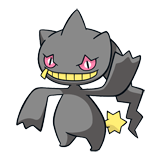 Banette coloring pages