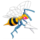 Beedrill coloring pages