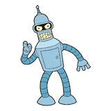 Bender coloring pages