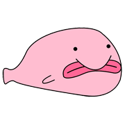 Blobfish coloring pages