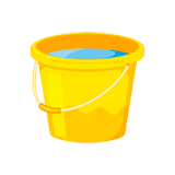 Bucket coloring pages