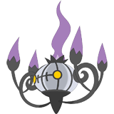 Chandelure coloring pages