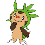 Chespin coloring pages