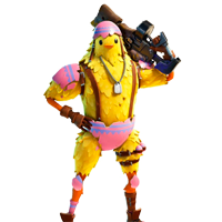 Cluck Fortnite coloring pages