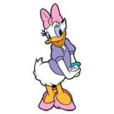 Daisy Duck coloring pages