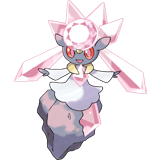 Diancie coloring pages