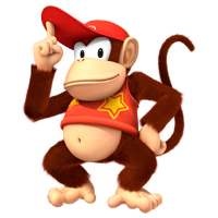 Diddy Kong coloring pages