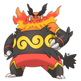 Emboar coloring pages