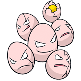 Exeggcute coloring pages
