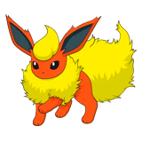 Flareon coloring pages