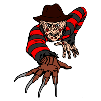 Freddy Krueger coloring pages