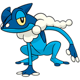 Frogadier coloring pages