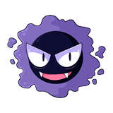 Gastly coloring pages