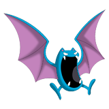 Golbat coloring pages