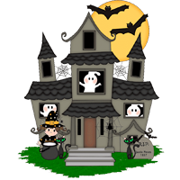 Haunted House coloring pages