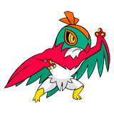 Hawlucha coloring pages