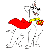 Krypto the Superdog coloring pages