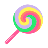Lollipop coloring pages