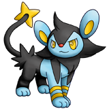 Luxio coloring pages
