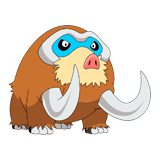 Mamoswine coloring pages