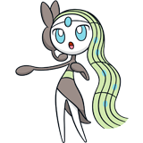 Meloetta coloring pages