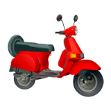 Moped coloring pages