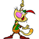 Nature Cat coloring pages
