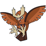 Noctowl coloring pages