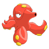 Octillery coloring pages