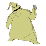 Oogie Boogie coloring pages