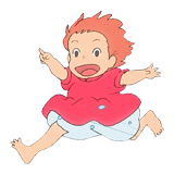 Ponyo coloring pages