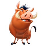 Pumbaa coloring pages