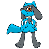 Riolu coloring pages