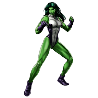 She-Hulk Fortnite coloring pages