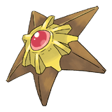 Staryu coloring pages