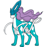 Suicune coloring pages